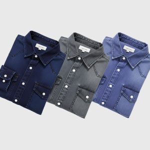 Denim Shirt 3 Pis Combo